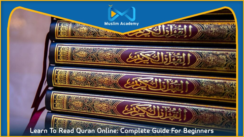 Learn To Read Quran Online