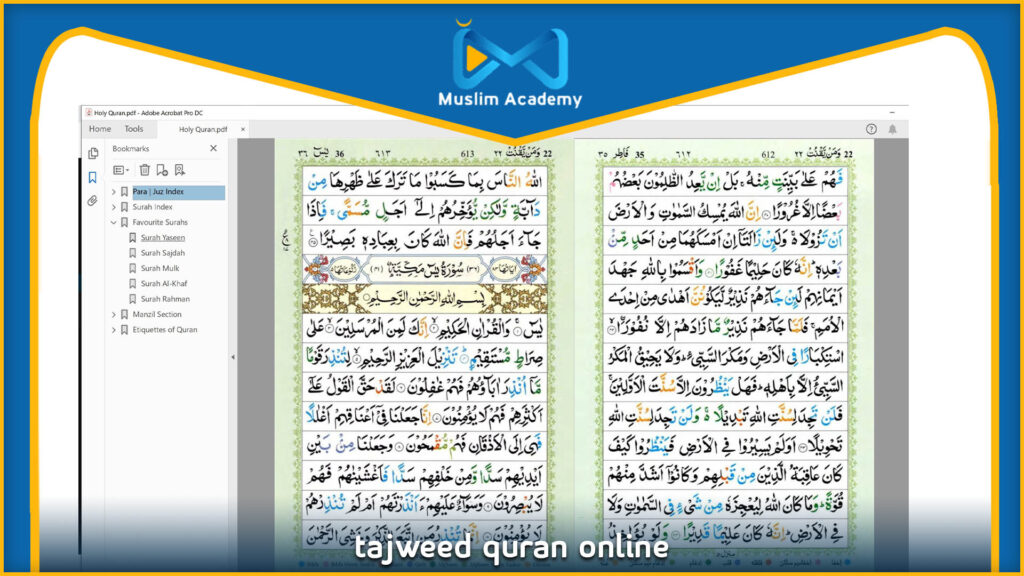 tajweed quran online